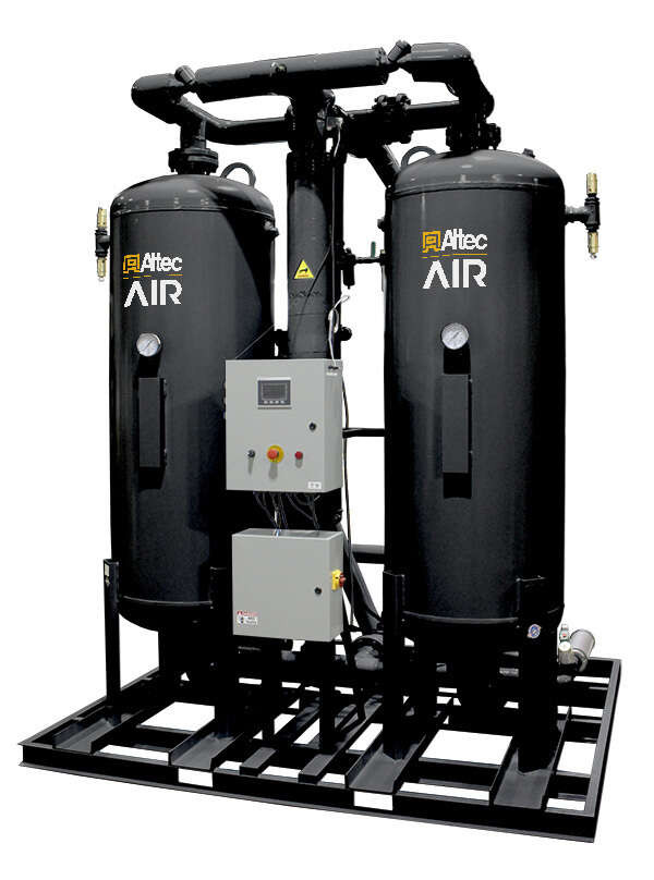 HRE-0130-1-E9 Dual Tower Heat Regenerative Desiccant Air Dryer, 120V, 1 Ph, 60 Hz, 130 SCFM